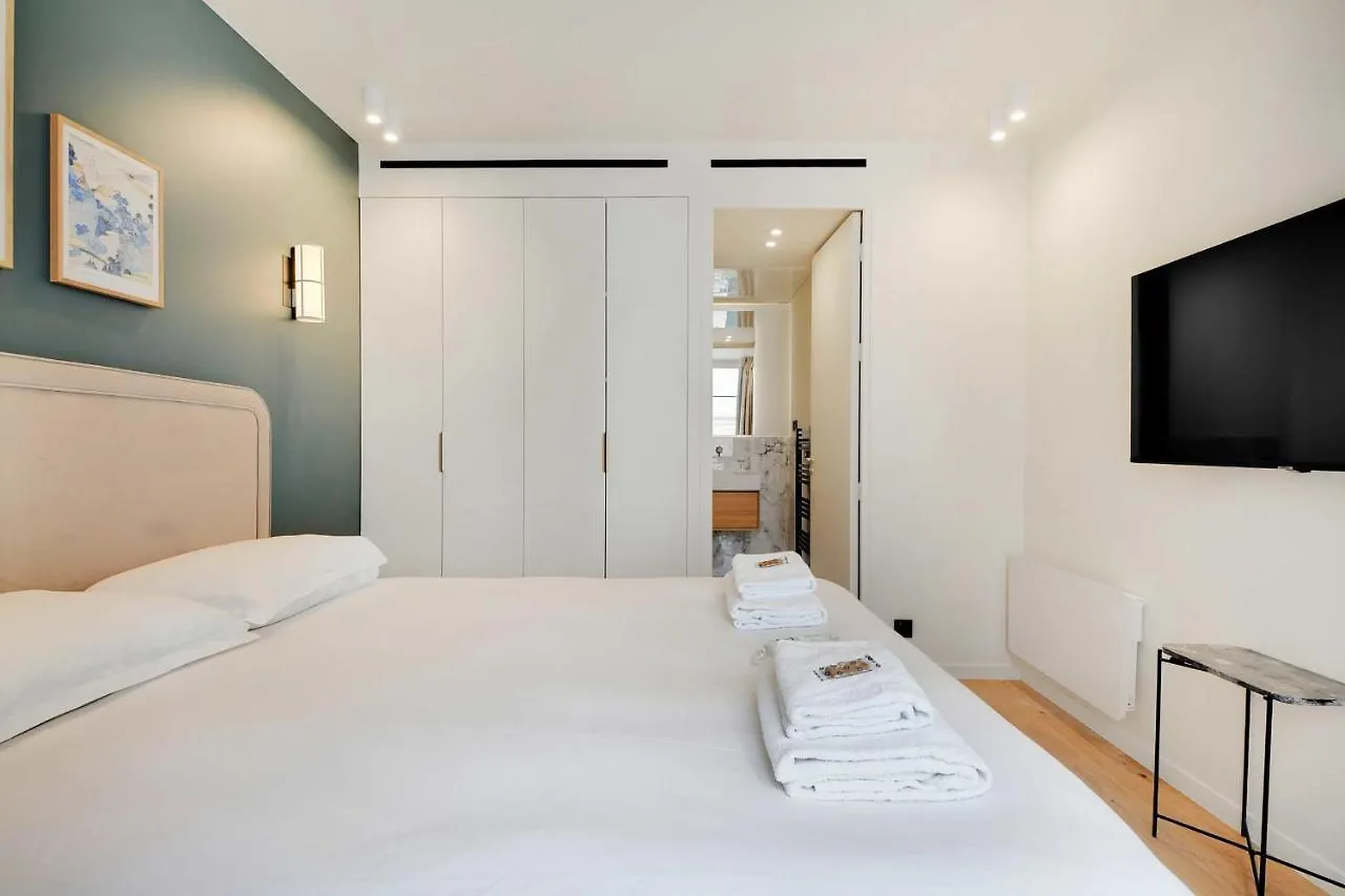 Elegant Apartment - 2Br 6P - Opera Parijs Frankrijk