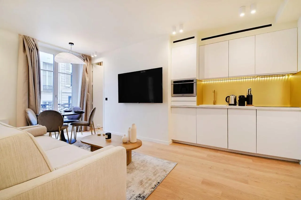 Elegant Apartment - 2Br 6P - Opera Paris France